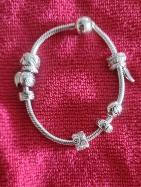 Genuine PANDORA Bracelet, Sterling Silver